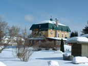 Auberge chez Ignace in winter